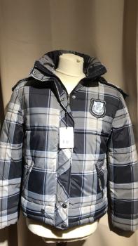 HV Polo Winterjacke  Andrada grau kariert Gr. M